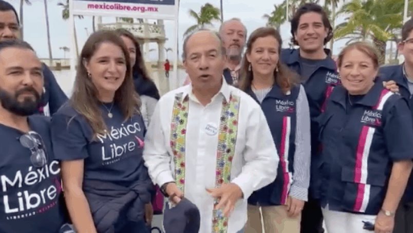 Calderón revive negativa de registro a México Libre