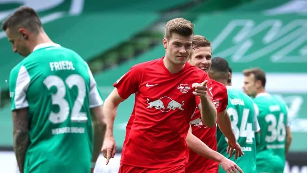 Gana el Leipzig y se acercan al Bayern en la Bundesliga