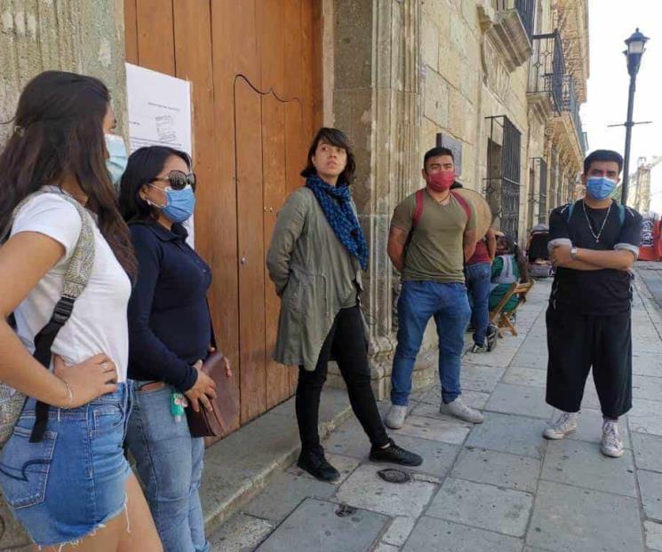 Desalojan por la fuerza a empleados del museo MACO Desalojan por la fuerza a empleados del museo MACO