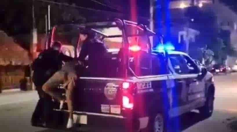 Exponen otro caso de abuso policial en Tulum