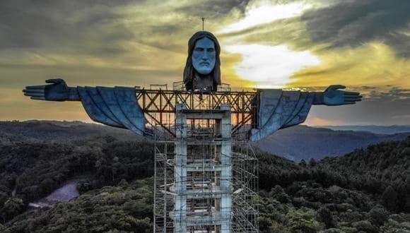 Construyen en Brasil Cristo mayor al de Río
