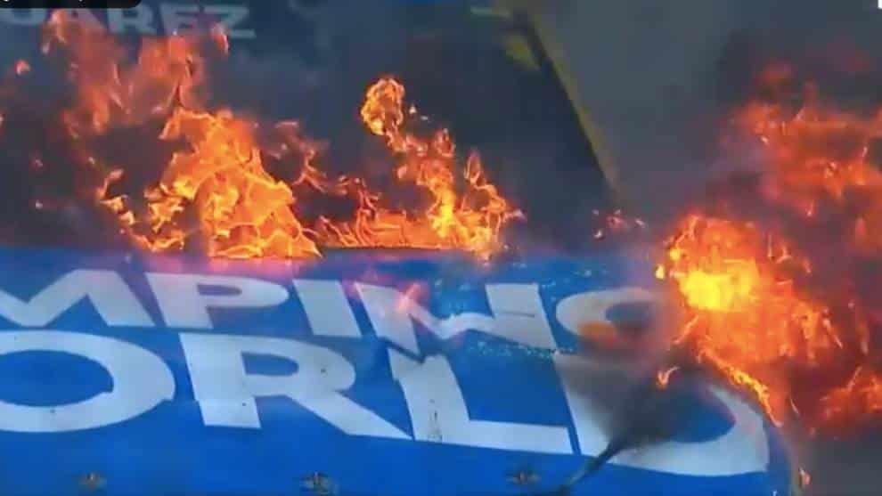 Tras incendio, Dani Suárez abandona