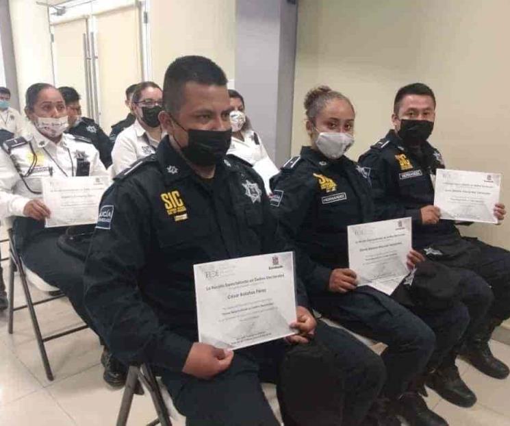 Concluye capacitación electoral a Policía de Escobedo