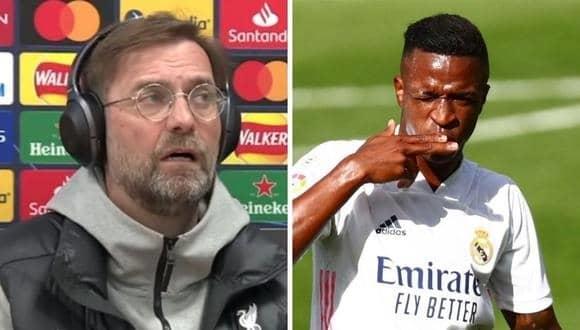 Vinicius es un talento sobresaliente: Klopp