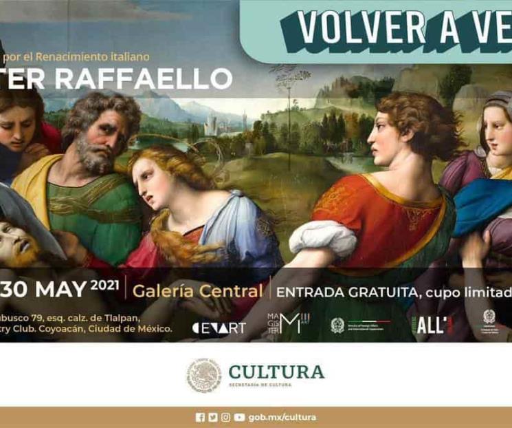 Llega a México una exposición gratuita sobre Rafael Sanzio