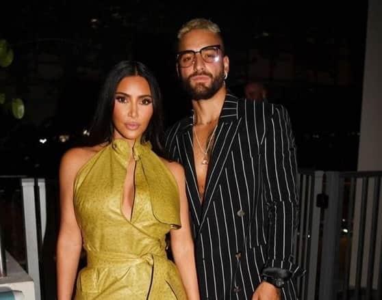 Aparecen Maluma y Kim Kardashian juntos en fiesta