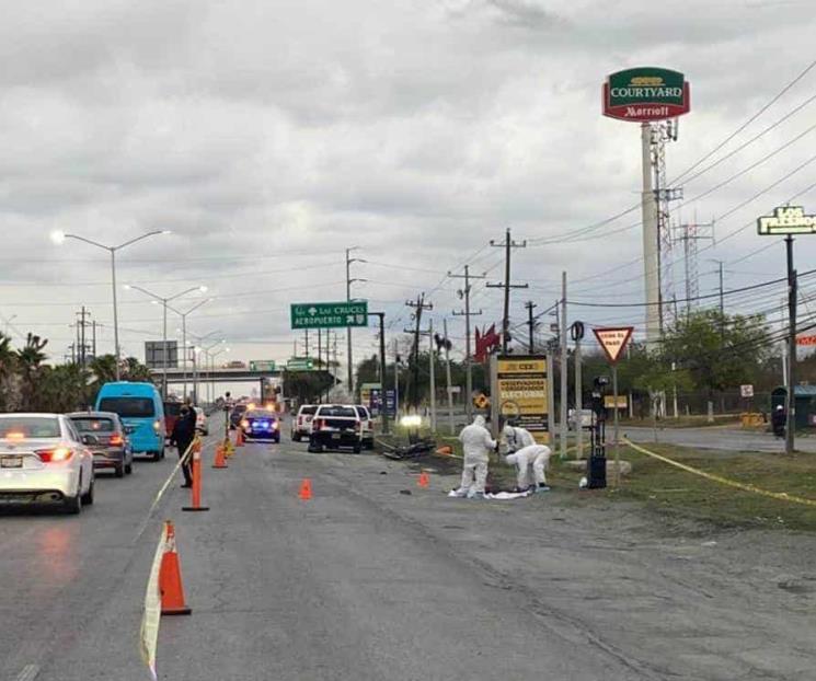 Muere motociclista en estrellamiento