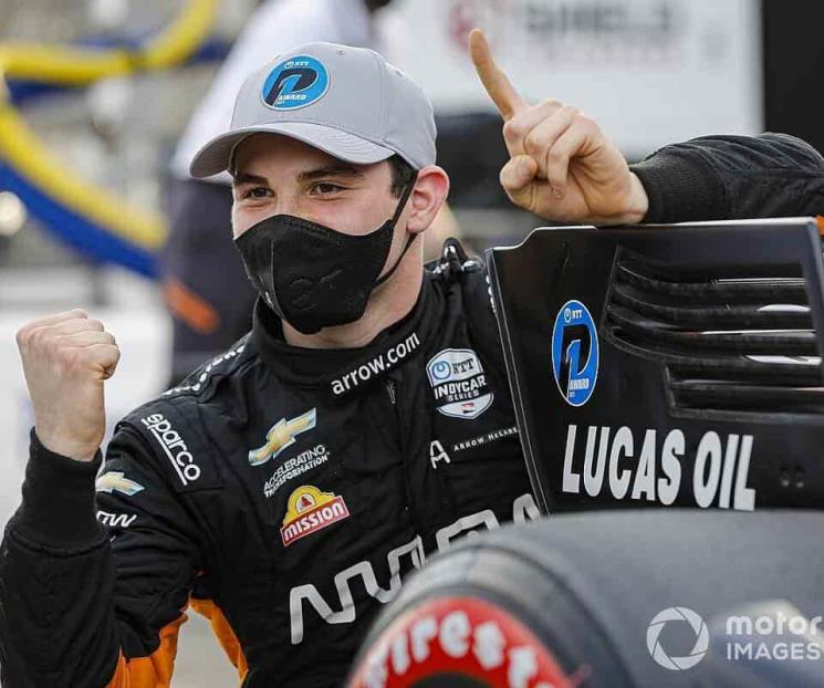 Se conforma O’Ward con un cuarto lugar en Alabama 