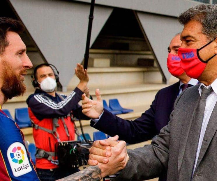 ¿Se acerca la renovación de Messi?