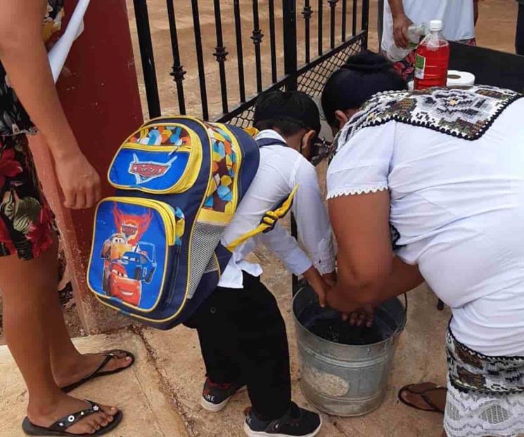 Acuden cerca de 6 mil niños a segundo día de clases