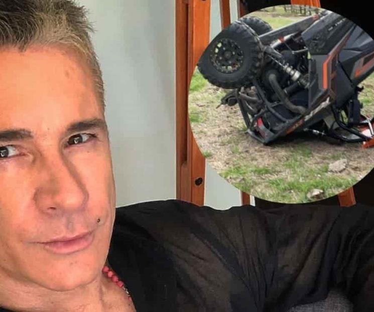 Fernando Carrillo sufre aparatoso accidente