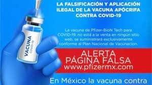 Alerta México, vacunas en venta son un riesgo