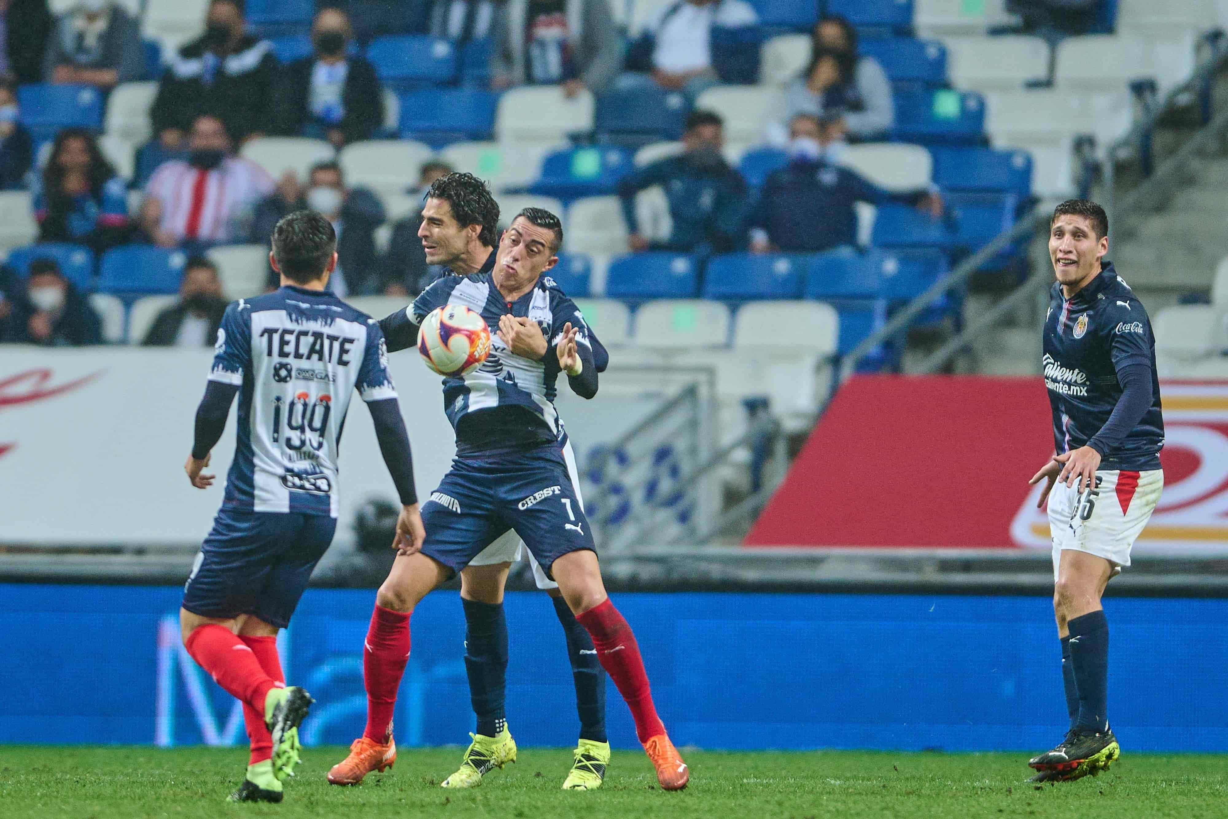 Pierde Monterrey 1-2 contra Chivas