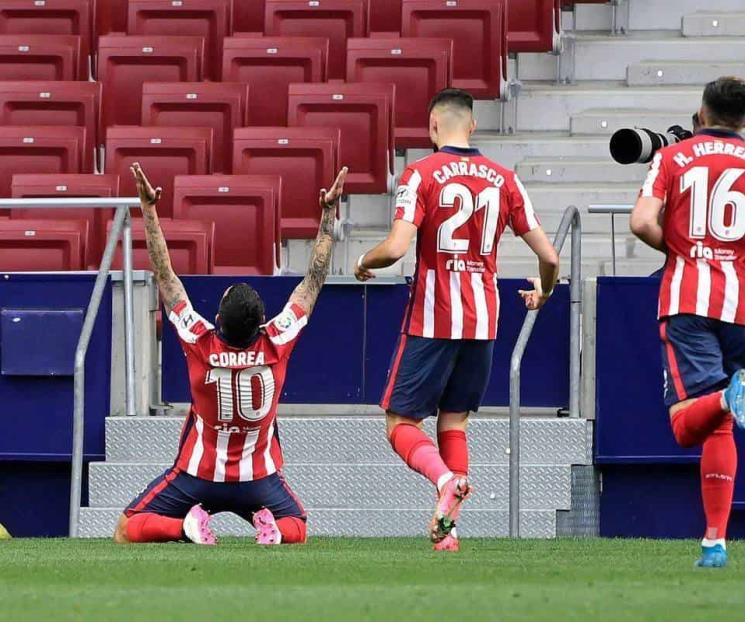 Recupera Atlético el liderato en España