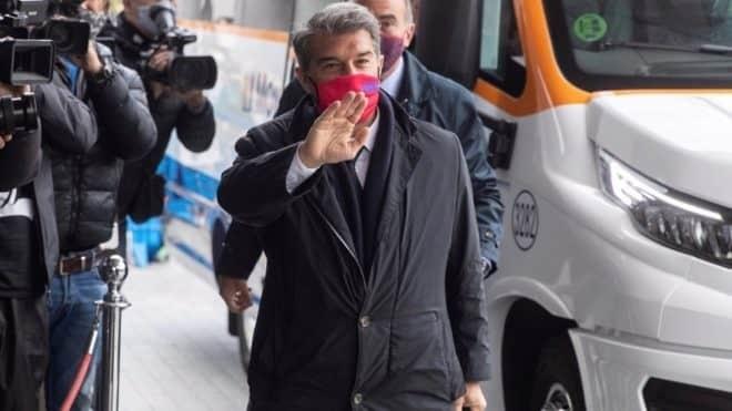 Apoya Laporta a Florentino para Superliga