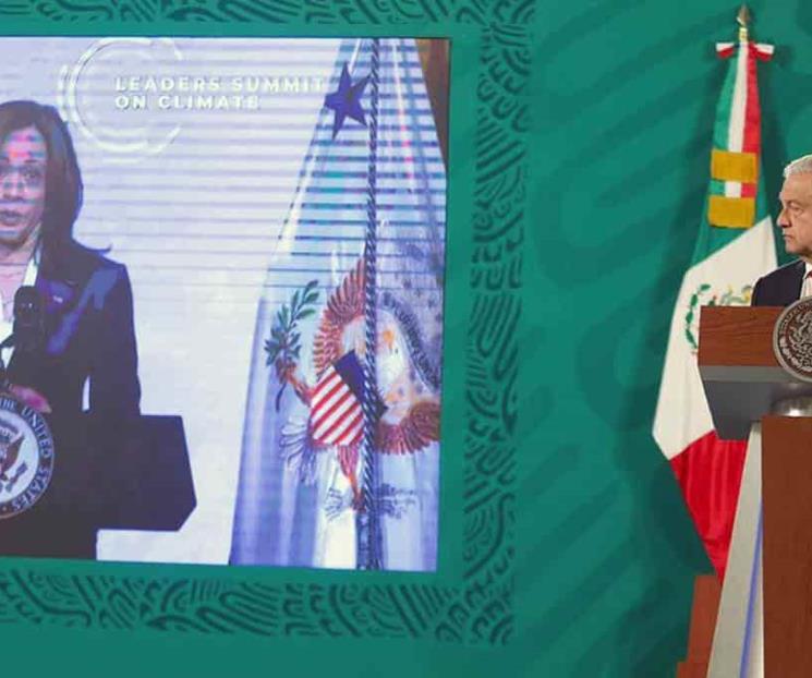 Encuentro entre AMLO y Harris, el 7 de mayo