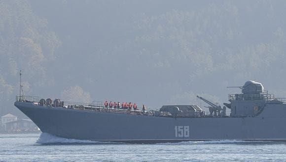 Rusia suspende paso de buques de guerra en el mar Negro