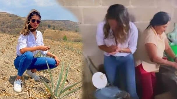 Eiza González aprende a hacer tortillas