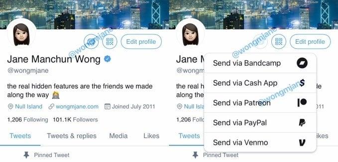 Twitter prepara un botón para enviar propinas