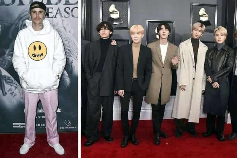 Preparan colaboración Justin Bieber y BTS