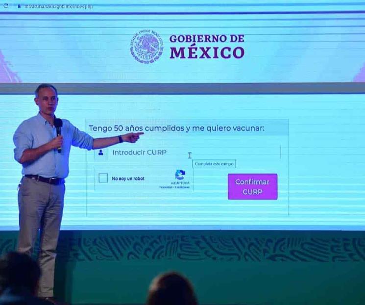 Descartan fallas en registro de vacuna para los adultos