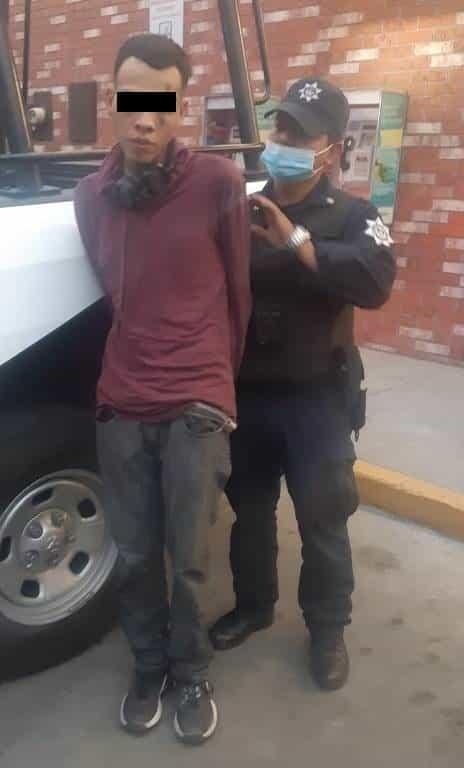 Capturan a asaltante de tienda