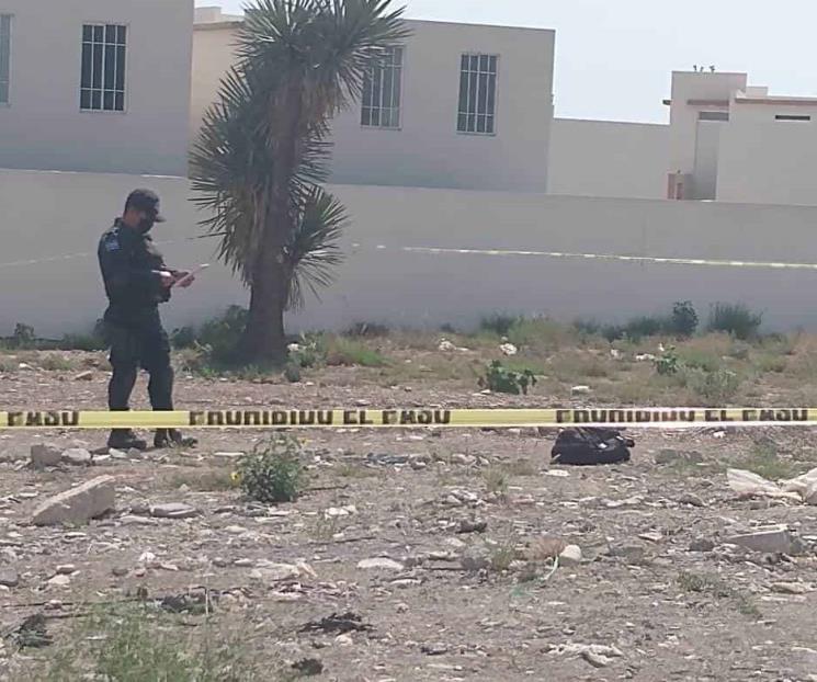 Hallan un calcinado en Escobedo