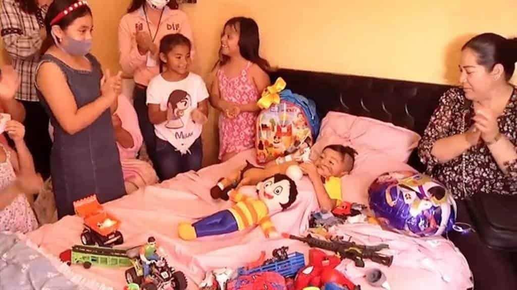 Reciben con fiesta a Fernandito