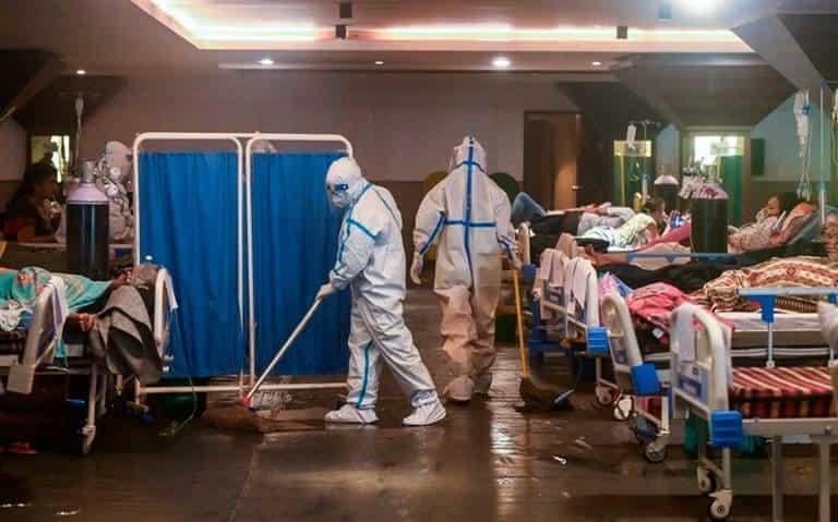 India registra récord de contagios diarios