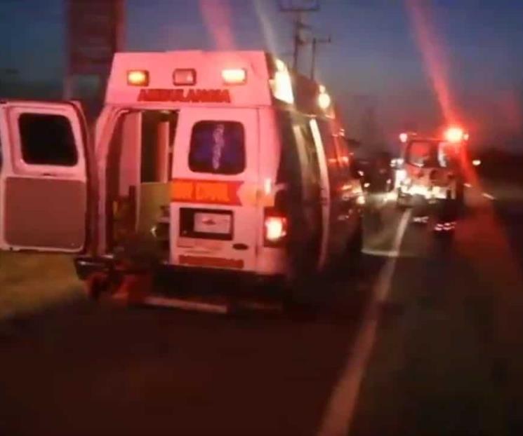 Muere motociclista al impactarse contra vaca