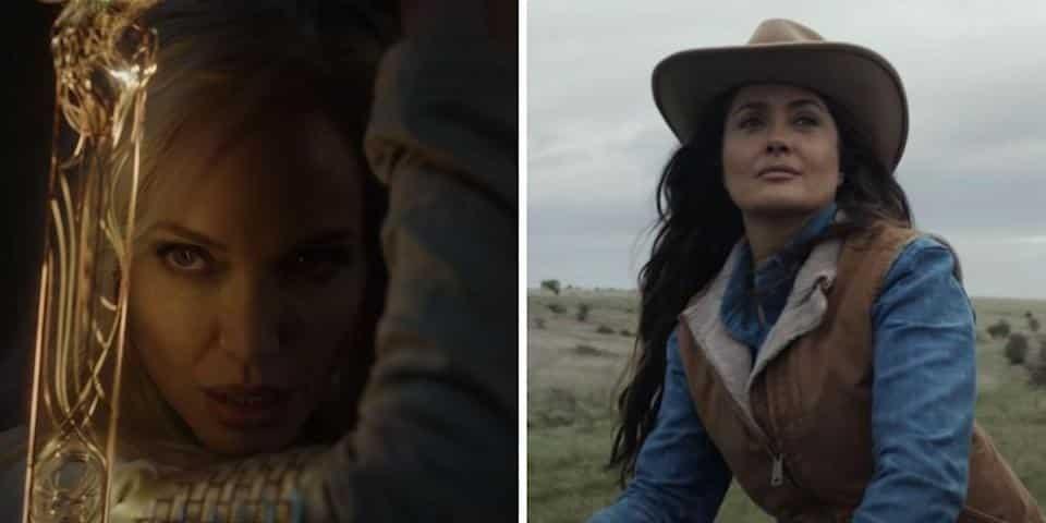 Salma y Angelina protagonizan primer adelanto de Eternals