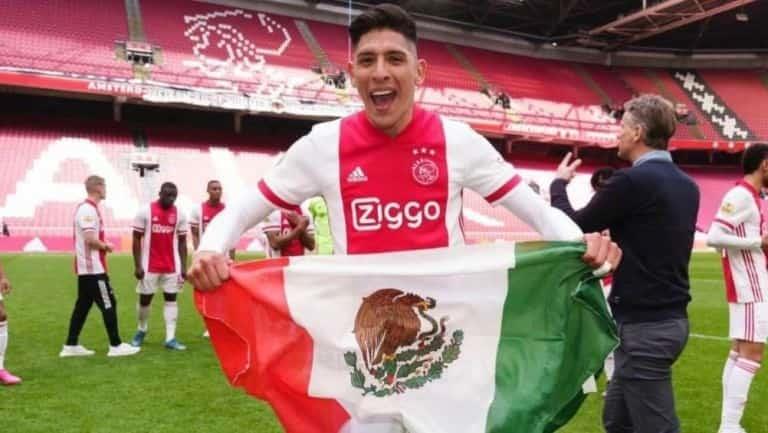 Edson Álvarez, campeón de la Eredivisie