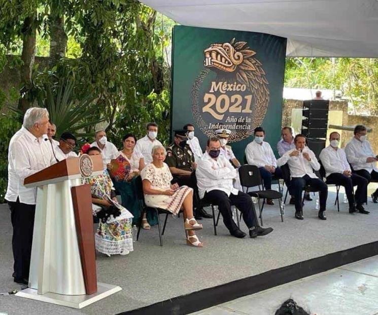 AMLO retoma frase: Por el bien de todos, primero los pobres