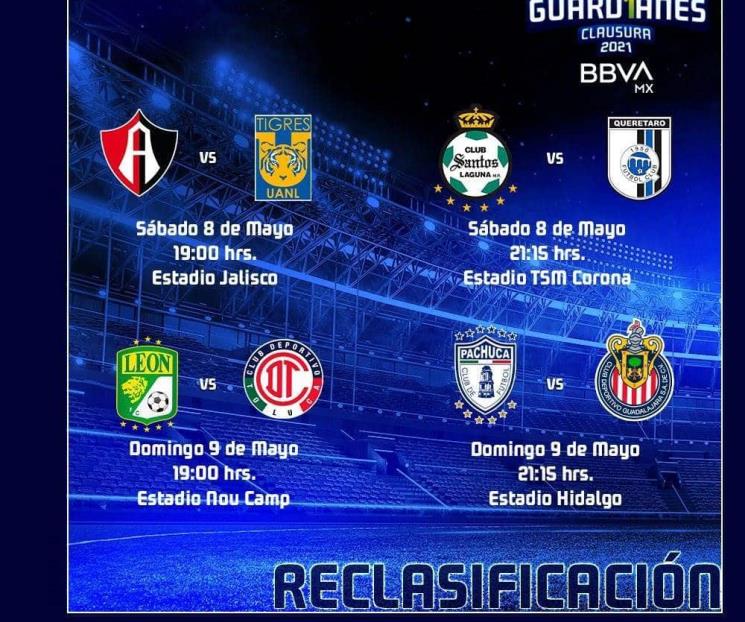 Abrirán Tigres y Atlas duelos de repechaje