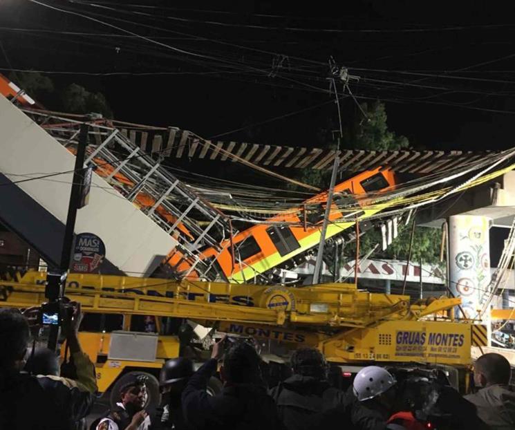 Expresan solidaridad tras colapso en Metro