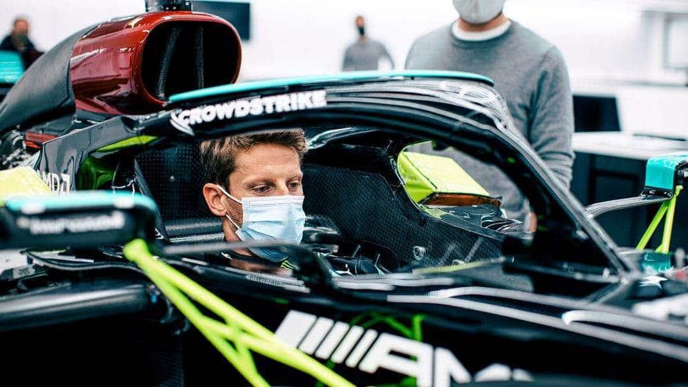 Se despedirá Grosjean de F1 probando un Mercedes