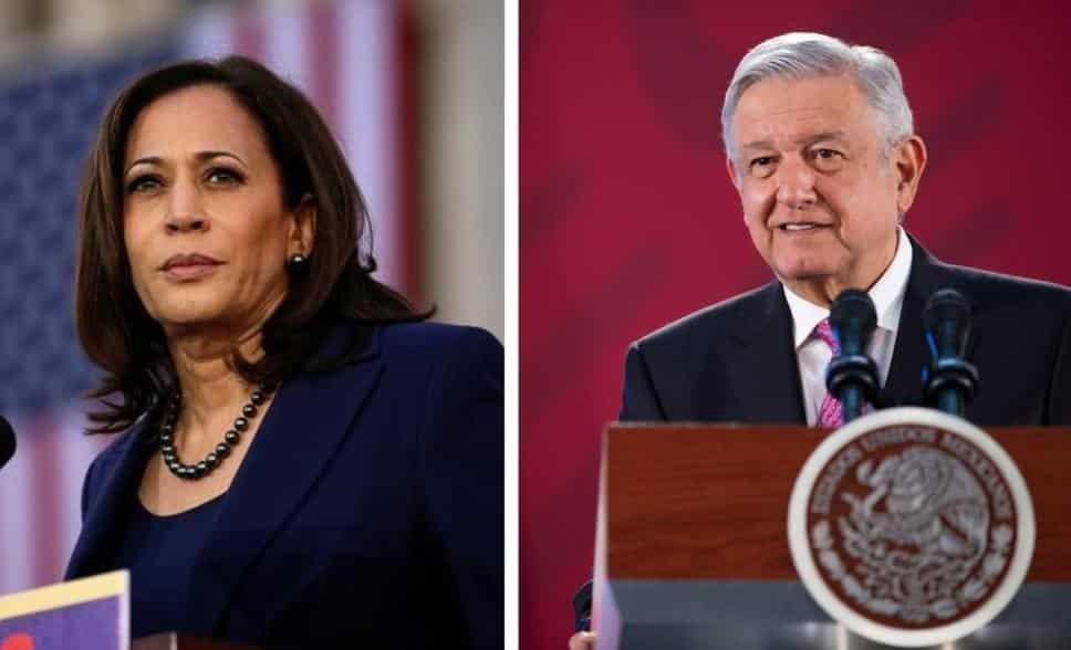 Kamala Harris visitará México el próximo 8 de junio: AMLO