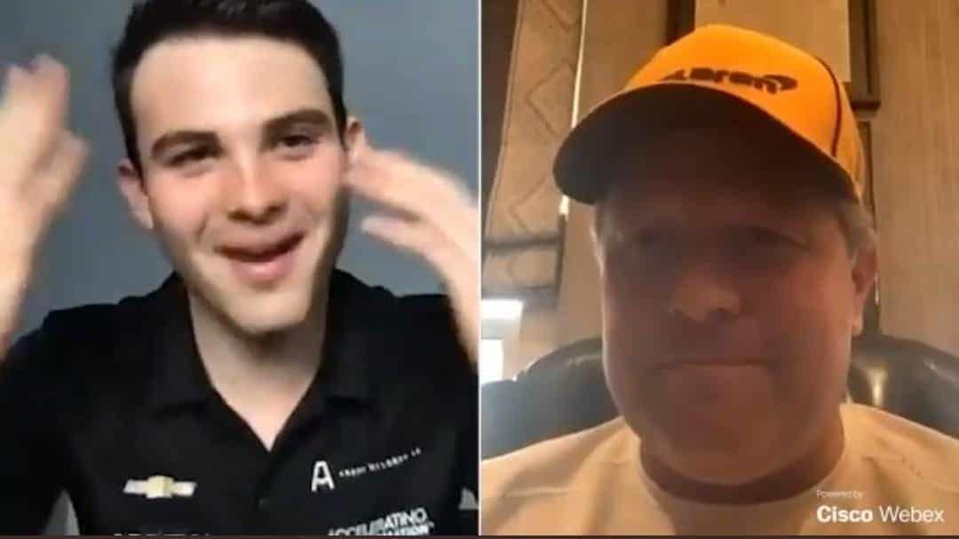 Tienen videollamada OWard y Zak Brown