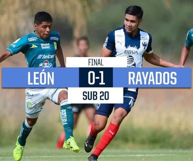 Saca Rayados Sub-20 ventaja ante León