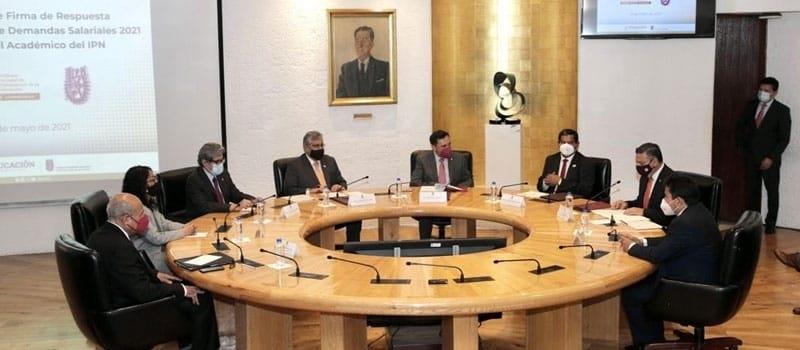 IPN y SNTE acuerdan aumento salarial del 3.4% a maestros