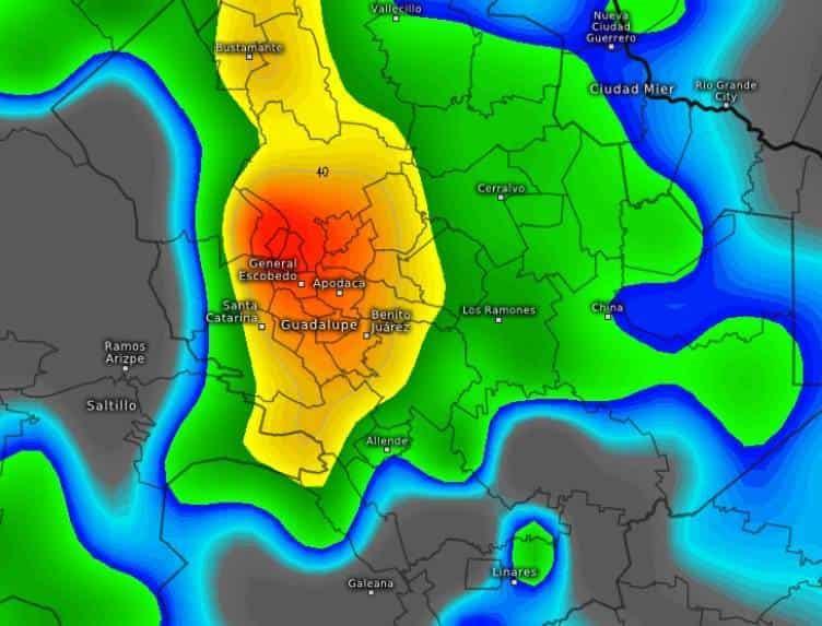 Alertan por lluvias, granizo y tormenta eléctrica
