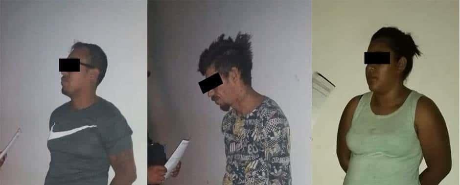 Arrestan a 3 con droga en Ciudad Solidaridad
