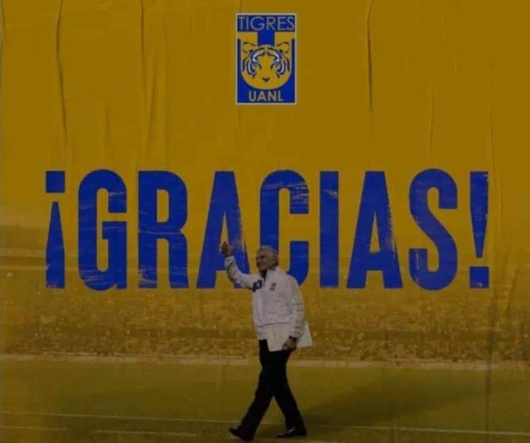 Confirma Tigres salida de Ferreti