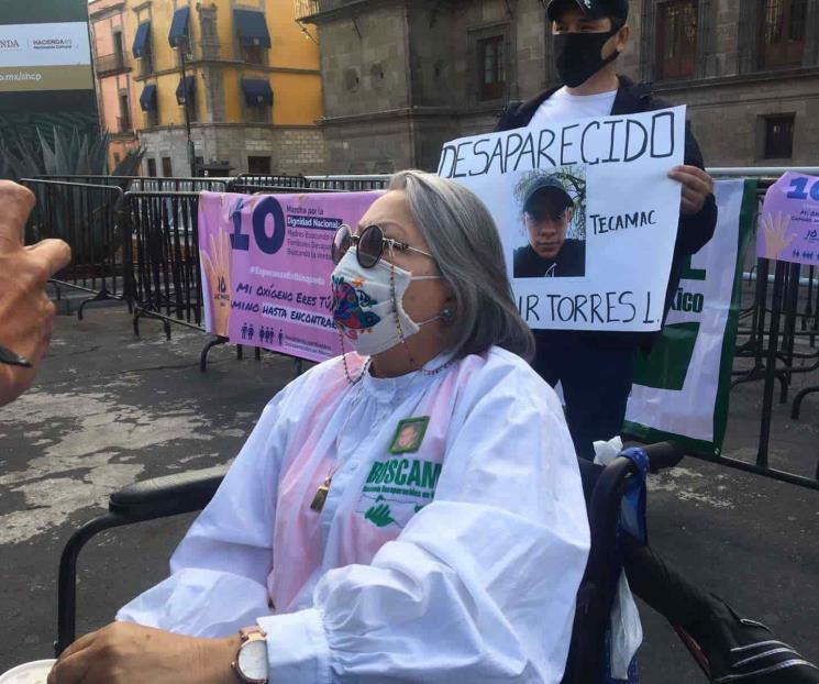 Madres de desaparecidos piden ver a AMLO
