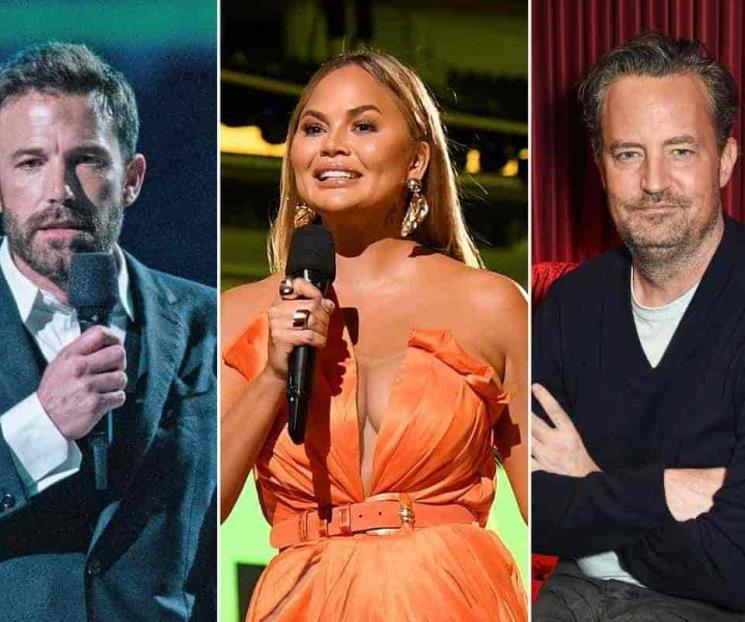 Critica Chrissy Teigen videos de Matthew Perry y Ben Affleck