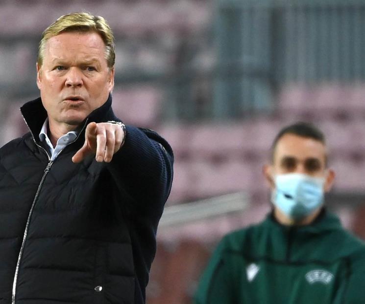 Se molesta Koeman de que siendo DT se hable de su sucesor