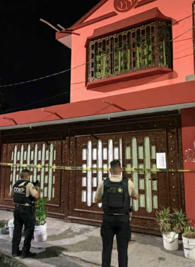 Una mujer de la tercera edad y tres hombres fueron detenidos tras un cateo