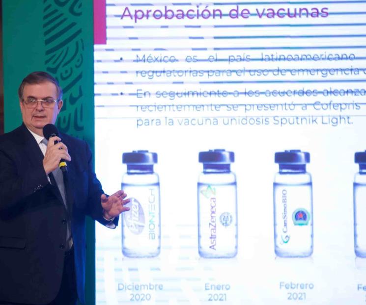 México participará en fase III de nueva vacuna china: Ebrard