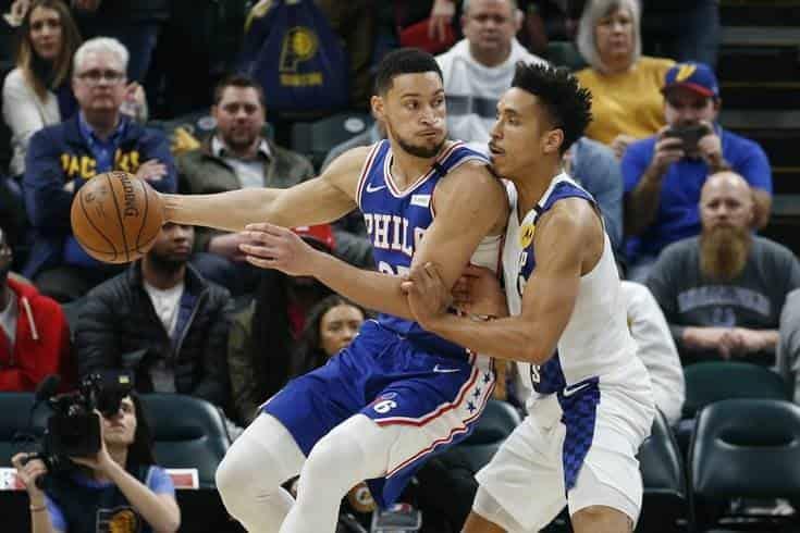 Cortan Pacers racha a Sixers