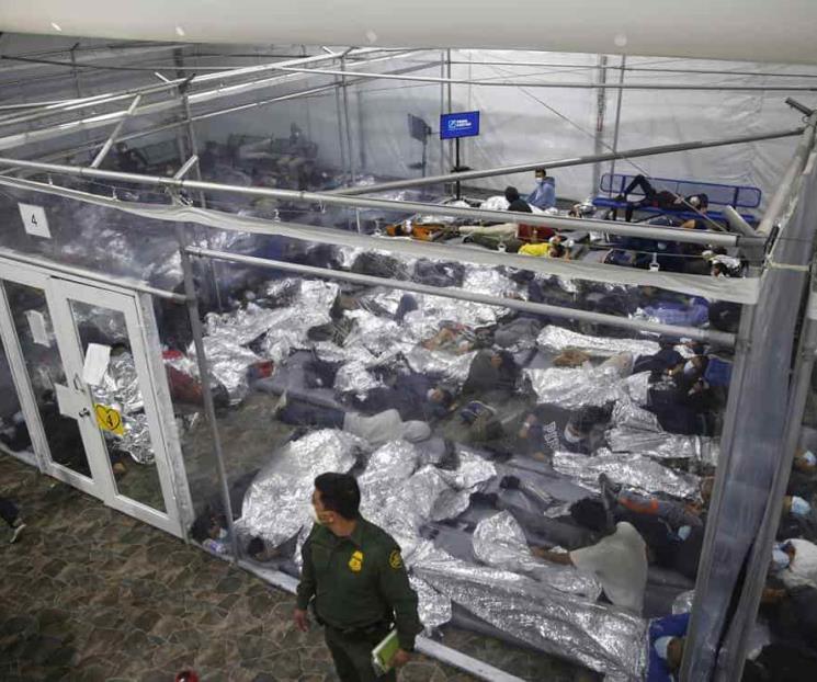 Viven niños migrantes en EU en hacinamiento Viven niños migrantes en EU en hacinamiento